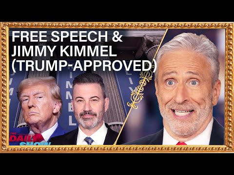 Jon Stewart's Post-Kimmel Primer on Free Speech in the Glorious Trump Era | The Daily Show