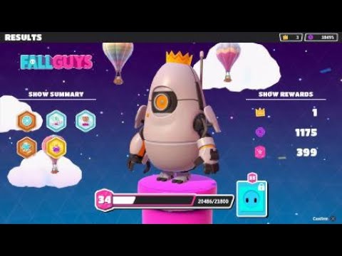 Fall Guys 20th Win Hex A Gone