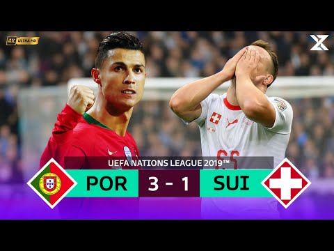 HE DID IT AGAIN … RONALDO’S HAT-TRICK SHOW | PORTUGAL 3-1 SWITZERLAND 2019 