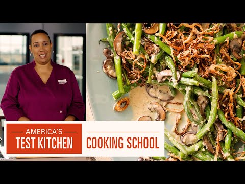 How to Make Quick Green Bean "Casserole" with Elle Simone Scott | ATK Cooking School