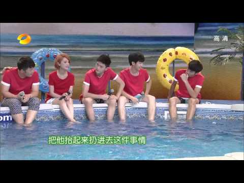 快乐大本营-华晨宇火星音震碎玻璃杯 杨丞琳现场唱神曲-Part4【湖南卫视官方版1080P】20130921