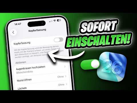 Diese iOS 26 Einstellungen SOFORT aktivieren! ✅