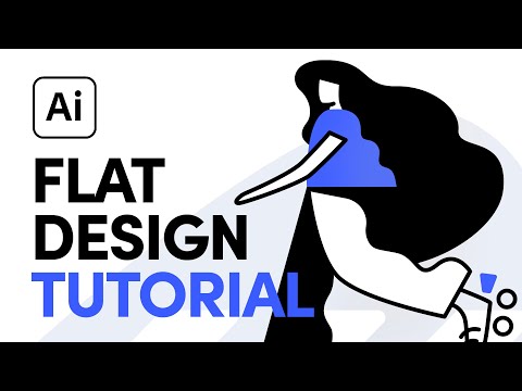 Flat Character Illustration: Illustrator Design Tutorial