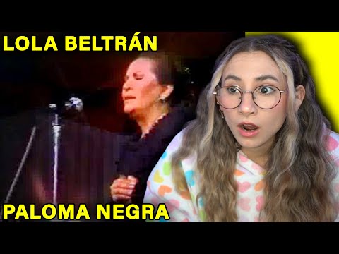 ESCUCHO a Lola Beltrán - PALOMA NEGRA - 1993 - REACCION