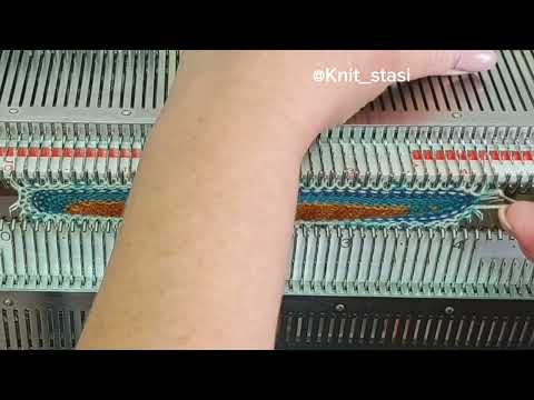 Вяжем носки. Круговое вязание. Клин подъема.