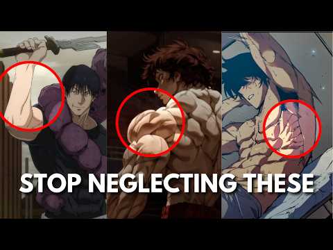Stop Neglecting These 5 Muscles If You Want to Get an Anime Physique