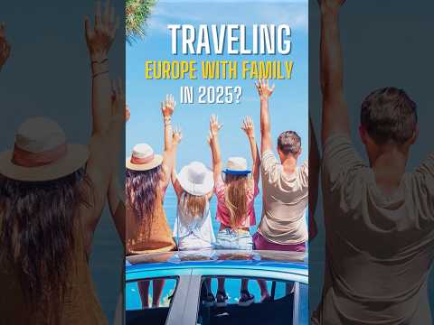 Top 5 Family Friendly European Cities for 2025 🇪🇺 #shorts #travel