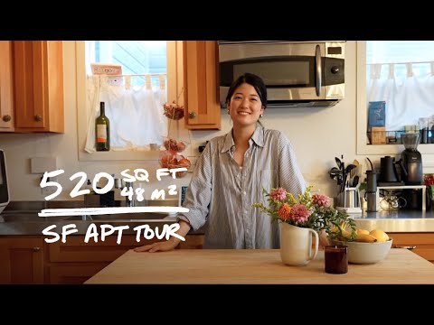 Inside a UX Designer's 520 Square Foot San Francisco Apartment | Small Space Living