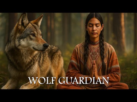 Wolf Guardian | Echoes of the Spirit - Native American Flute Music for Meditation, Healing