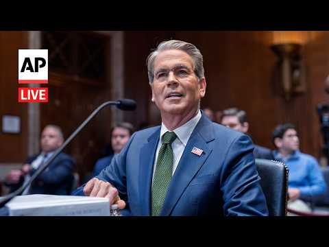 LIVE: Scott Bessent faces Senate hearing on Trump’s 2027 budget