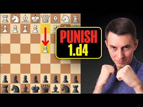 Most Aggressive Opening Against 1.d4 for Black [No Theory]