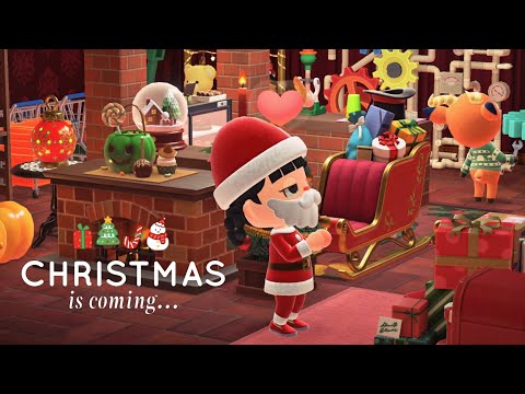 [모동숲]크리스마스 상점 꾸미기 🎄Merry Christmas🎄Christmas Decorations in Animal Crossing #animalcrossing #모동숲 
