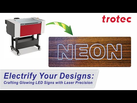 Electrify Your Designs: LED Signs with Laser  Deep Dive with Laser Dave