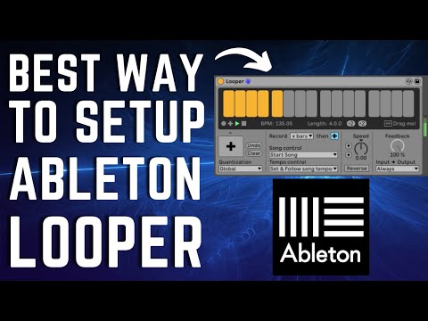 How to set up LOOPER within Ableton Live SUPER FAST