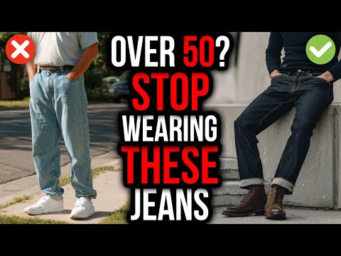 The Best Jeans for Men 50+ (And What to Avoid)