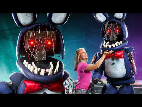 We made a real WITHERED BONNIE Animatronic from FNAF!
