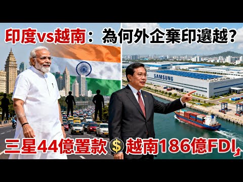 44億罰款+96.5%FDI暴跌！印度外資困局，3200家外企集體逃離實錄！