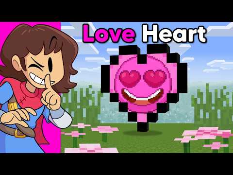 Minecraft But There's Emotion Hearts