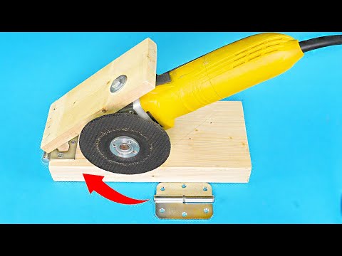 The Most Brilliant Angle Grinder Idea in Just 3 Minutes! Few people know about this!