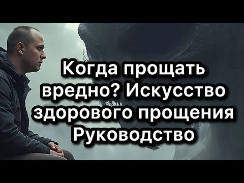 Когда прощать вредно? Искусство здорового прощения | Руководство