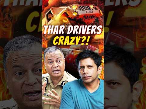 Calling #Thar Drivers Crazy Can Land You In Trouble!!                        #tharlover #indianroads