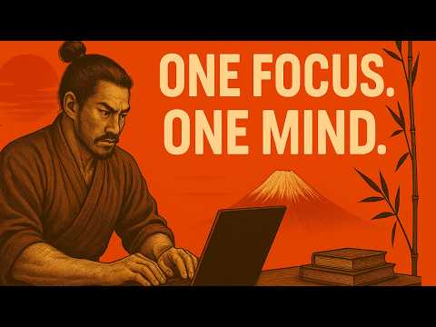 The Japanese Technique to Eliminate Distractions – Ichigyo-Zammai