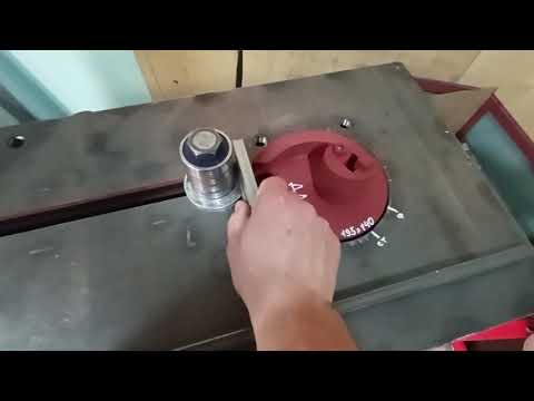 Холодная ковка. Приспособа для загиба окончания при изготовлении элементов холодной ковки на лекалах