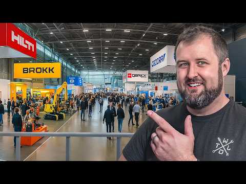 I Visited Germany's Biggest Construction Tool Fair Bauma 2025!