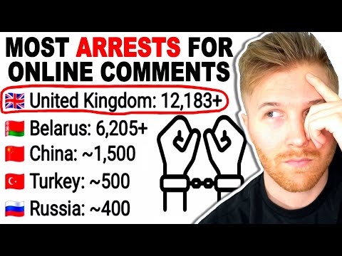 The UK Arrests More People for COMMENTS Than China 😳