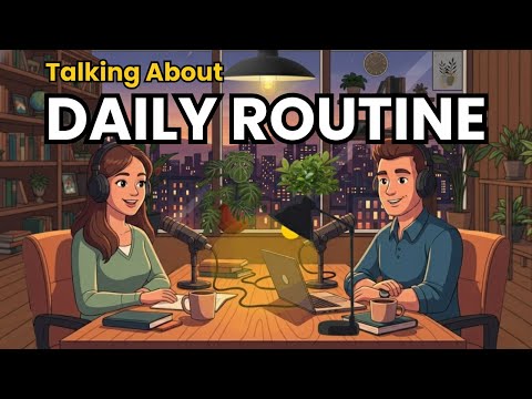 How to Talk About Your Daily Routine in English | English Podcast for Speaking Fluency