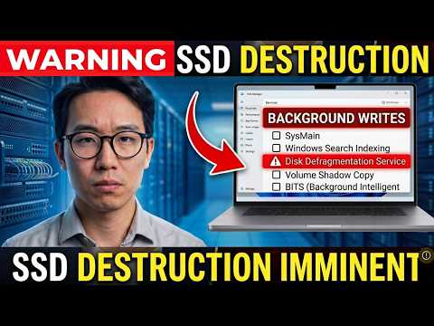 WARNING: 5 Windows 11 Services Quietly Wearing Out Your SSD (Disable These Today)