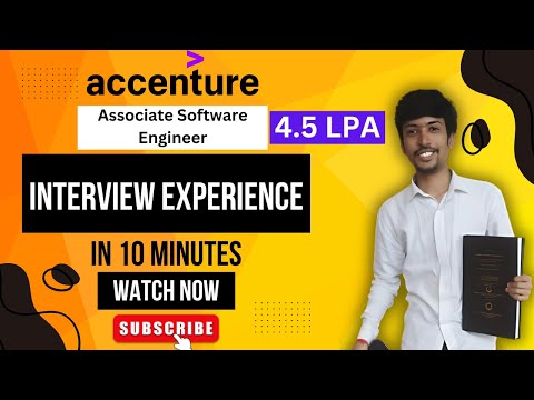 Accenture Associate Software Engineer Interview Experience | Candidate Insights & Tips