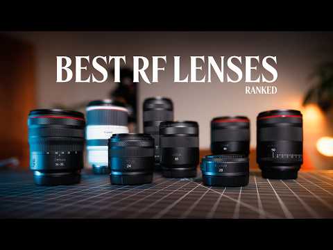Ranking EVERY Canon RF Lens I've Tried!