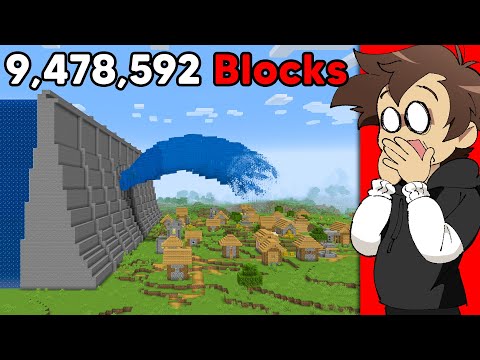 How I Flooded The Entire World in Minecraft