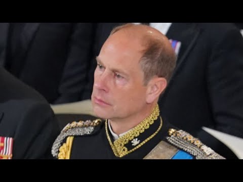 Edward's Emotional Outburst At The Queen's Funeral Sparked Tears