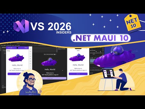 .NET 10 RC | Visual Studio 2026 Insiders: Complete Configuration Guide for .NET MAUI 10