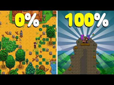 Can Two "Pros" 100% Stardew Valley in Under Two Years? - FULL MOVIE