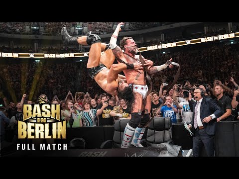 FULL MATCH: CM Punk vs. Drew McIntyre | Strap Match: Bash in Berlin 2024