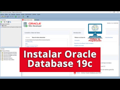 Como instalar Oracle Database 19c y SQL Developer