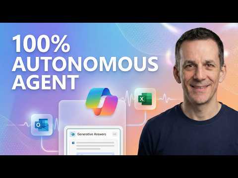 Populates Excel Questions and Answers with Copilot Studio Autonomous Agent