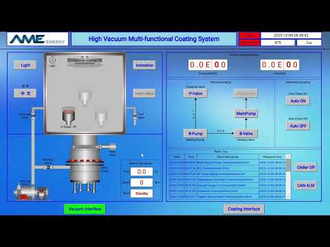 Magnetron Sputtering machine operation instructions