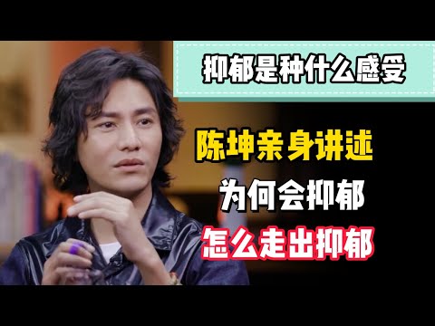 陳坤現身說法：我為什麼會抑鬱？我是怎麼走出抑郁情緒的？#观复嘟嘟 #纪录片 #圆桌派 #中国 #历史#窦文涛