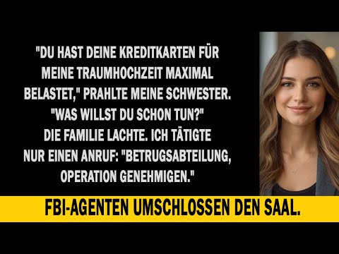 Schwester nutzte meine Karten für ihre Hochzeit – sie wusste nicht, dass ich Bundesermittlerin bin.
