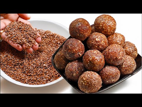 5 चीज़ो से बनाऐ सर्दियो में खायें जाने वाले ताकतवर अलसी के लड्डू - तेज दिमाग और बिमारी कोसो दूर