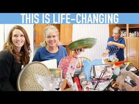 A Full Year of Decluttering With My Mom Motivation