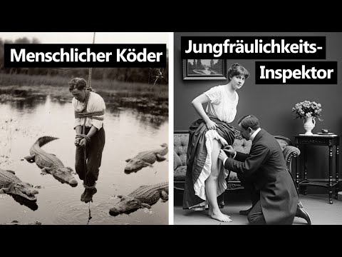 Verstörende Berufe, die es im 19. Jahrhundert wirklich gab