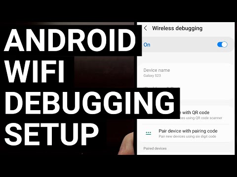 Setting Up a Wireless ADB Connection with Android over WiFi