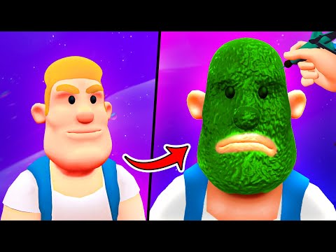 I Tattoo This Human's ENTIRE HEAD! - Shave & Stuff VR