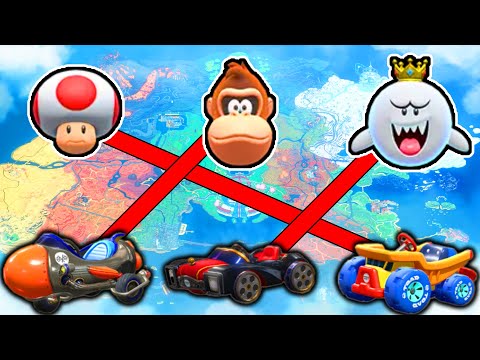 If EVERY Mario Kart World Character Belonged to ONE Kart!