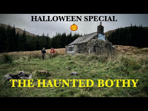 Trapped by a storm in a HAUNTED BOTHY  -  Poltergeist Action Caught on Camera - 🎃 SCOTLAND